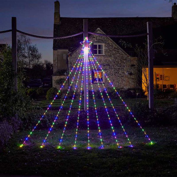 Shooting Start Christmas Light Decoration – Multicoloured 5050642083911